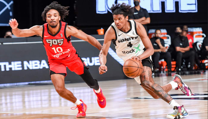 Scouts say Green needs to work on his playmaking and D, but he's still a top-three talent.